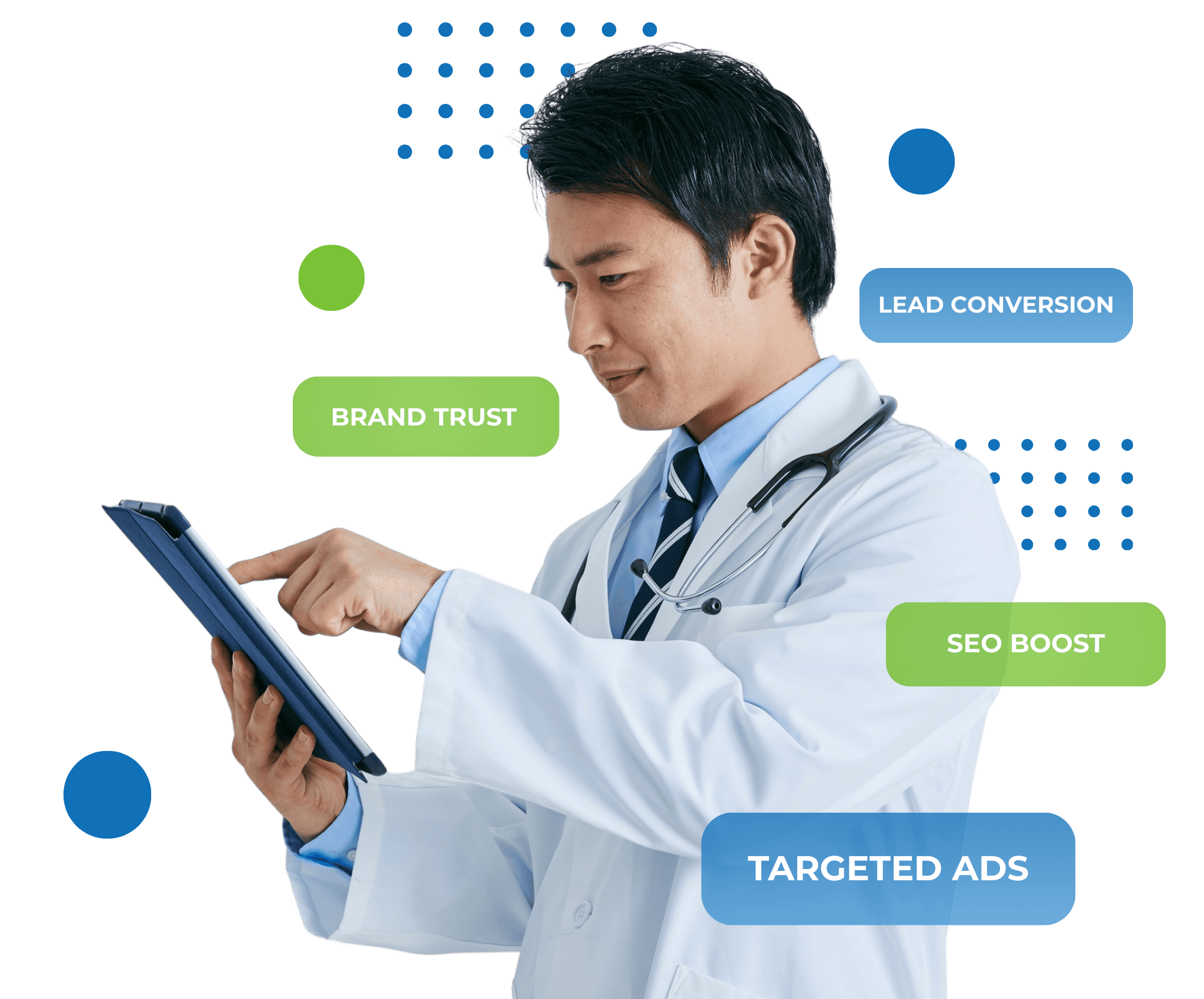 Healthcare Page Asset Digital Marketing Services for Health Care providers